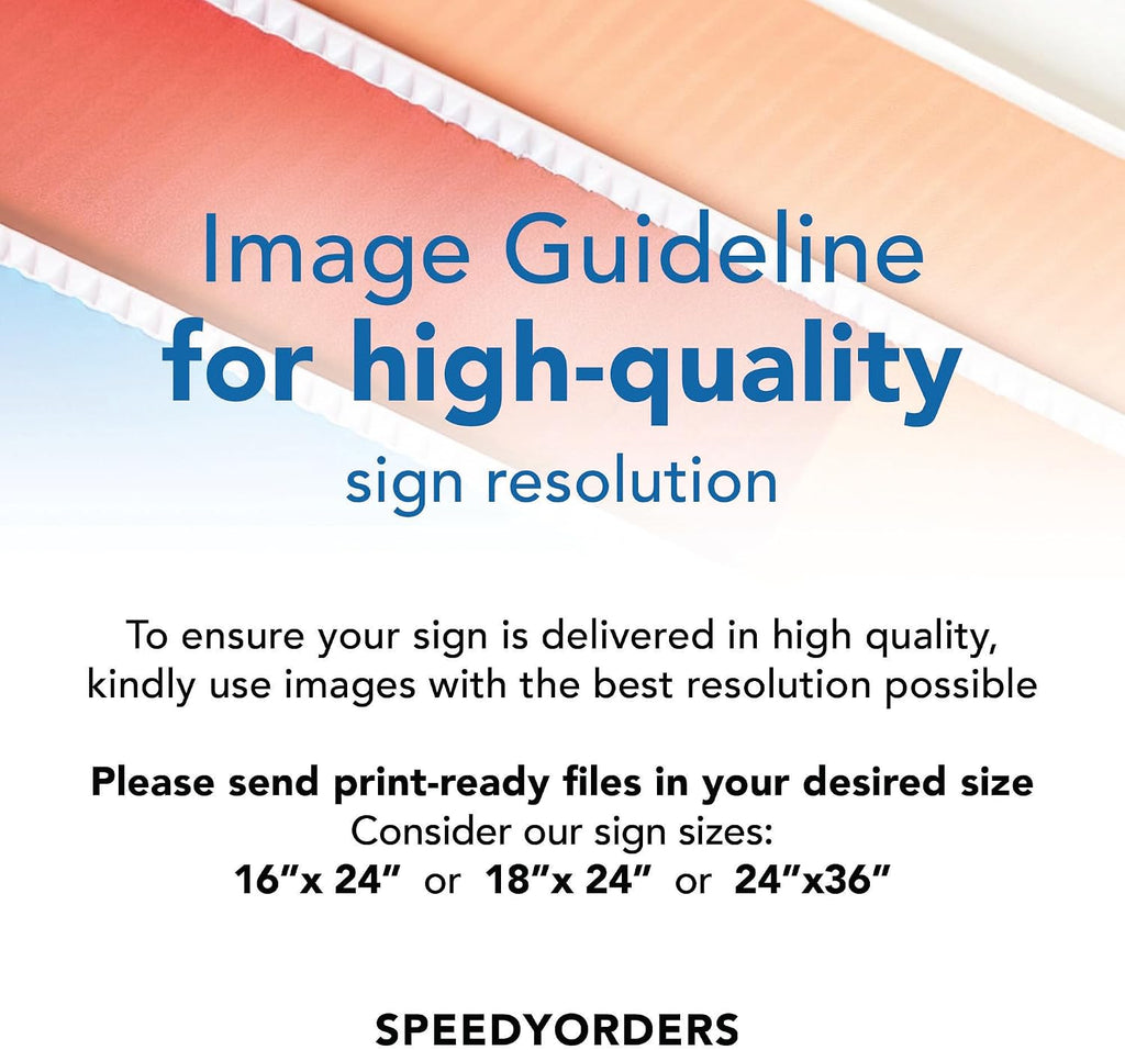 SPEEDYORDERS 20QTY Custom Yard Signs With Stakes, Double Sided, Personalized Printed, Full Color, Design Your Own, 18x24 Inches, Plastic, Plant Theme