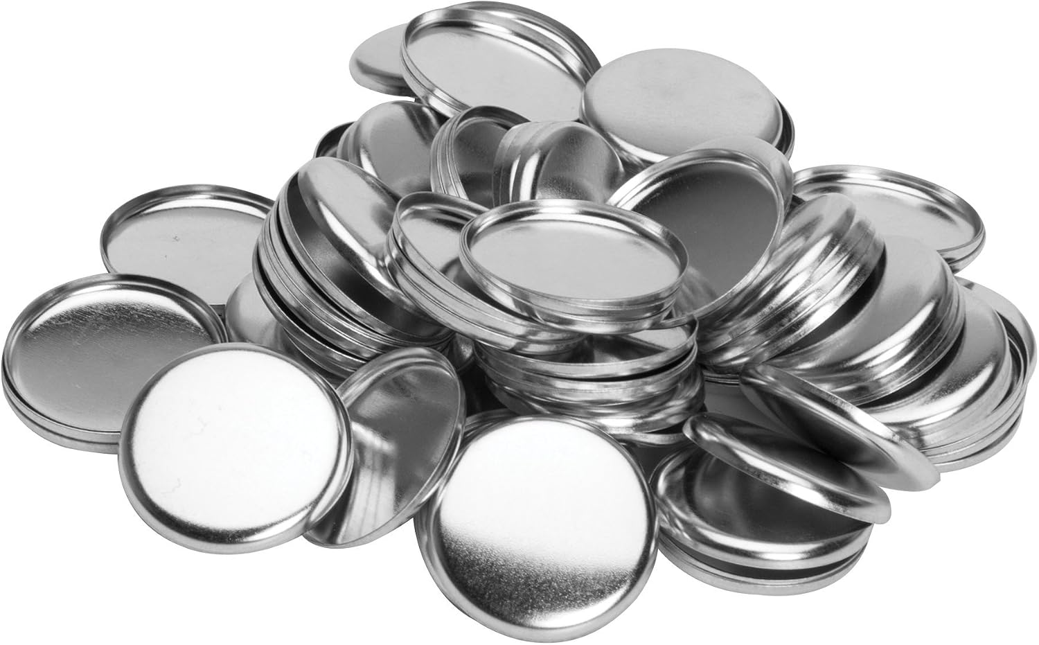 Neil Enterprises Inc.1' Pin Back Button Parts for Neil Button Machine - Pack of 1000