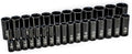 GEARWRENCH 29 Pc. 1/2' Drive 6 Pt. Impact Socket Set, Deep, Metric - 84935N