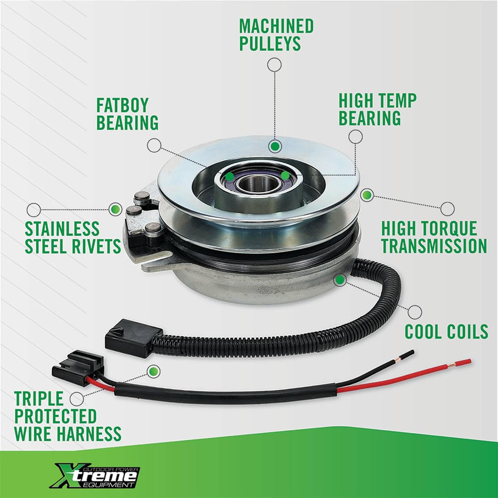 Xtreme Outdoor Power Equipment X0014 PTO Clutch Compatible with/Replacement for Cub Cadet GT2542 and LT2138, MTD 2000, 2130, 2135, 2138, 2143, 2145, 2150, 2155 and 2165 Series 5217-14, 5217-27