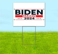 Biden Harris 2024 (18' x 24') Yard Sign, Quantity Discounts, Multi-Packs, Includes Metal Step Stake, Bandit, New, Advertising, USA | Election, Political, Democrat, Vote