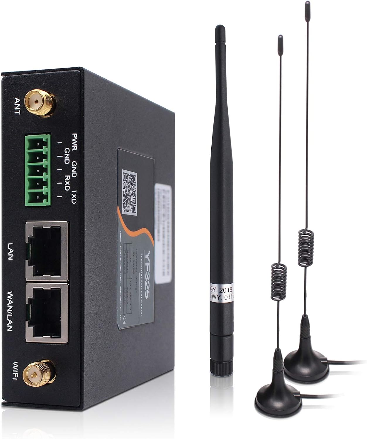 4G VPN Router, Industrial 4G LTE WiFi Router 3G/4G Yeacomm YF325 Wireless Modem Unlocked with Dual Sim Card Slot,B2/4/5/12/13/17/66/71 US Full Frequency Band Supported