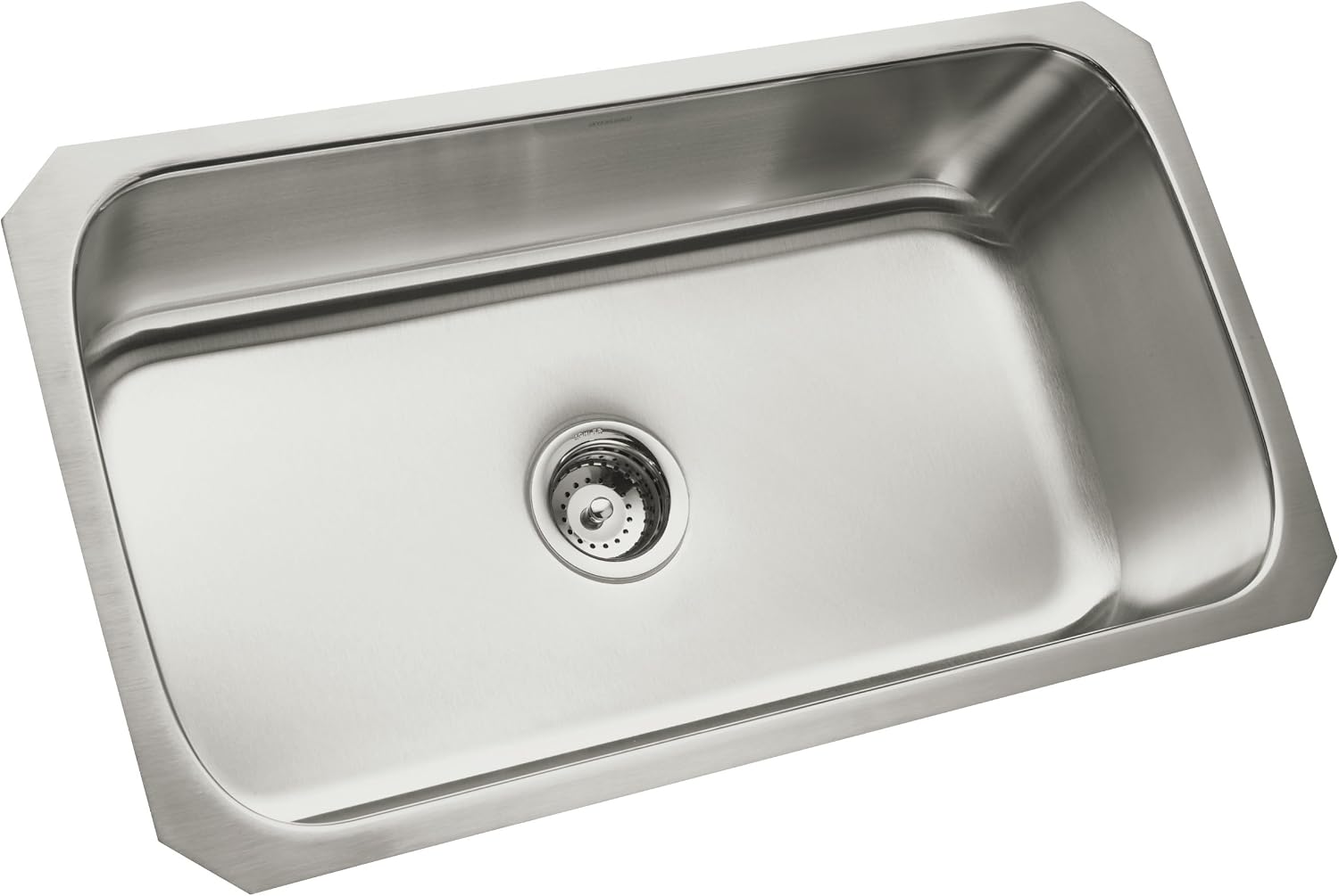 STERLING 11600-NA 32-Inch McAllister 32-Inch by 18-Inch Under-Mount Single Bowl Kitchen Sink, Stainless Steel