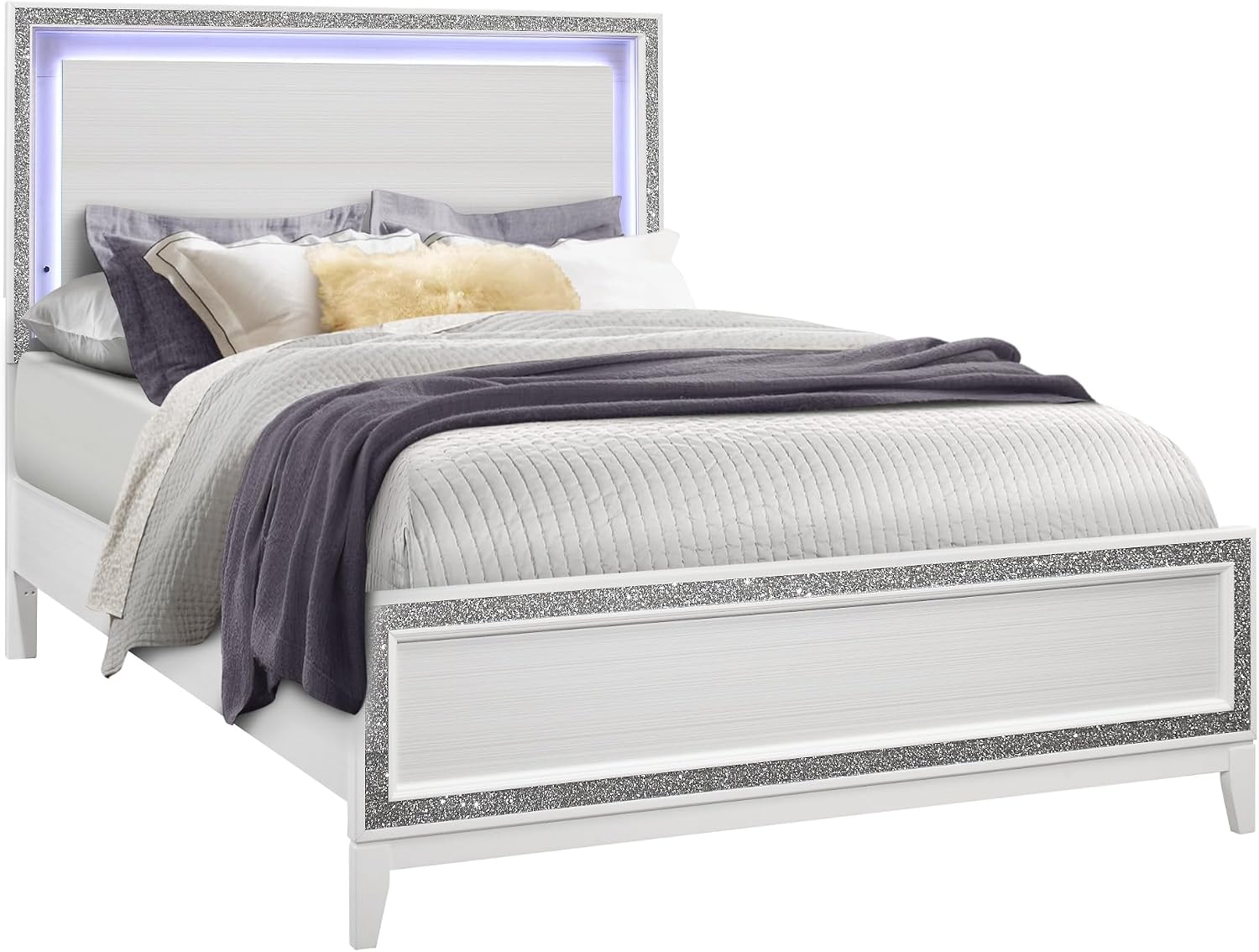 White 5PC Full Bedroom Set