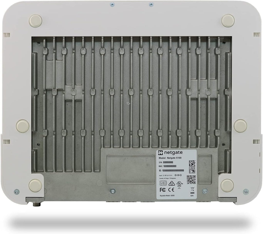 Netgate 6100 MAX pfSense+ Security Gateway | Router, Firewall, VPN | Lifetime TAC Lite Support | 2x10 GbE SFP+ Ports | 2x1 Gbps Combo Port | 4X 2.5 Gbps Ports (128 GB NVMe M.2 SSD)