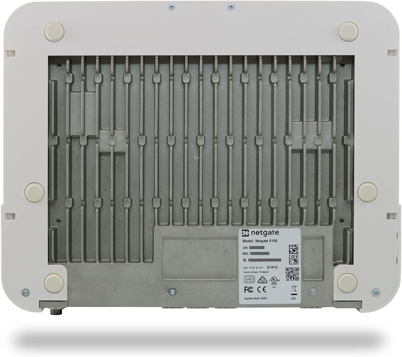 Netgate 6100 MAX pfSense+ Security Gateway | Router, Firewall, VPN | Lifetime TAC Lite Support | 2x10 GbE SFP+ Ports | 2x1 Gbps Combo Port | 4X 2.5 Gbps Ports (128 GB NVMe M.2 SSD)