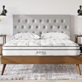 Modway Jenna 8' Innerspring and Memory Foam King Mattress With Individually Encased Coils