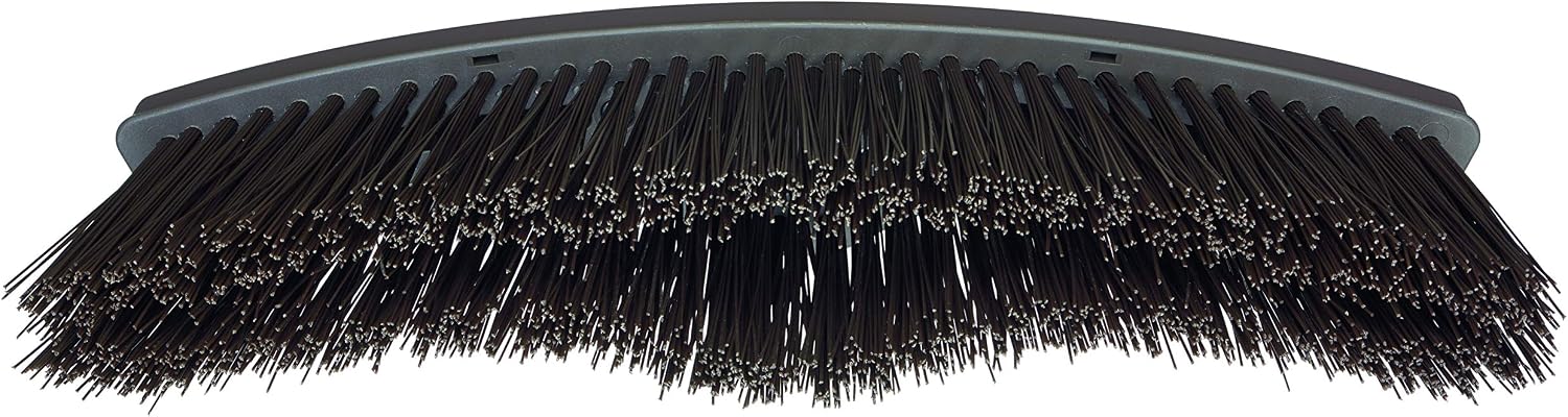 Fiskars Light Broom, Terrace Broom for Smooth Surfaces, with Soft Handle, Length: 1.6 m, Light, White/Black, 1025927