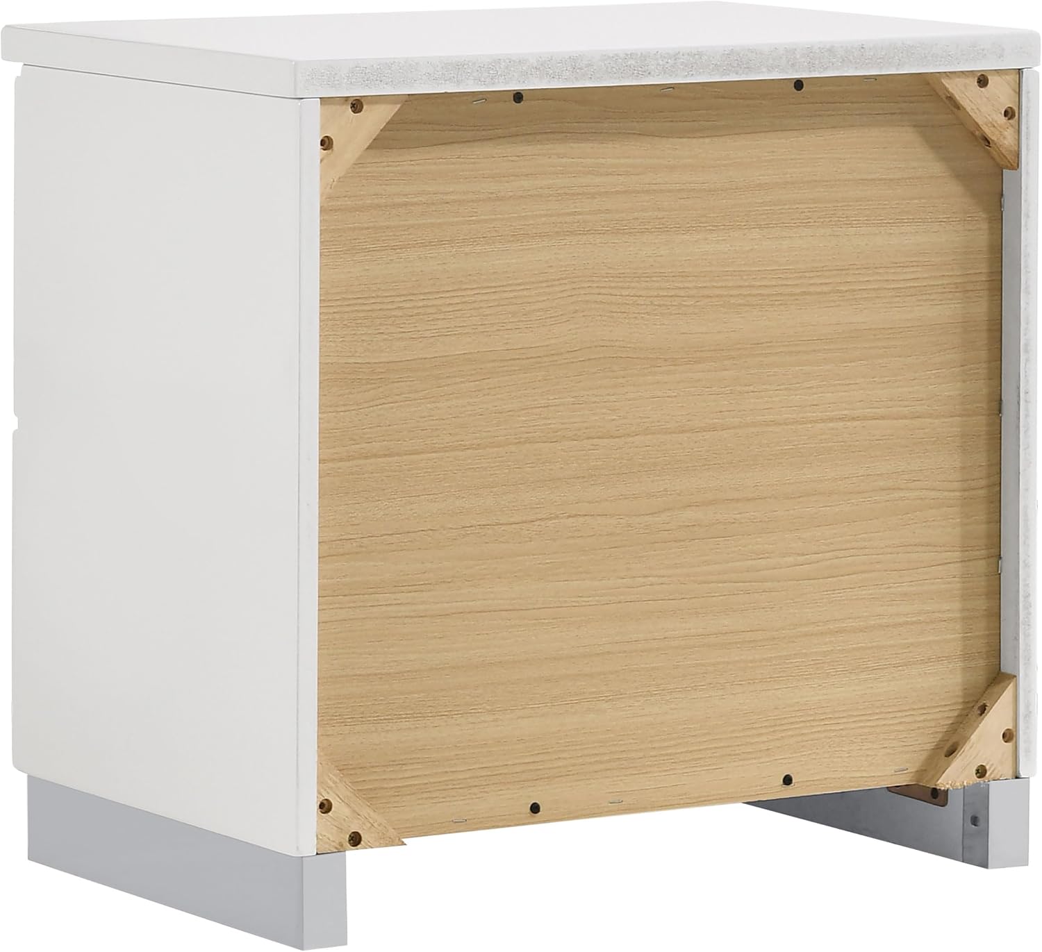 White High Gloss 5 Full Bedroom Set