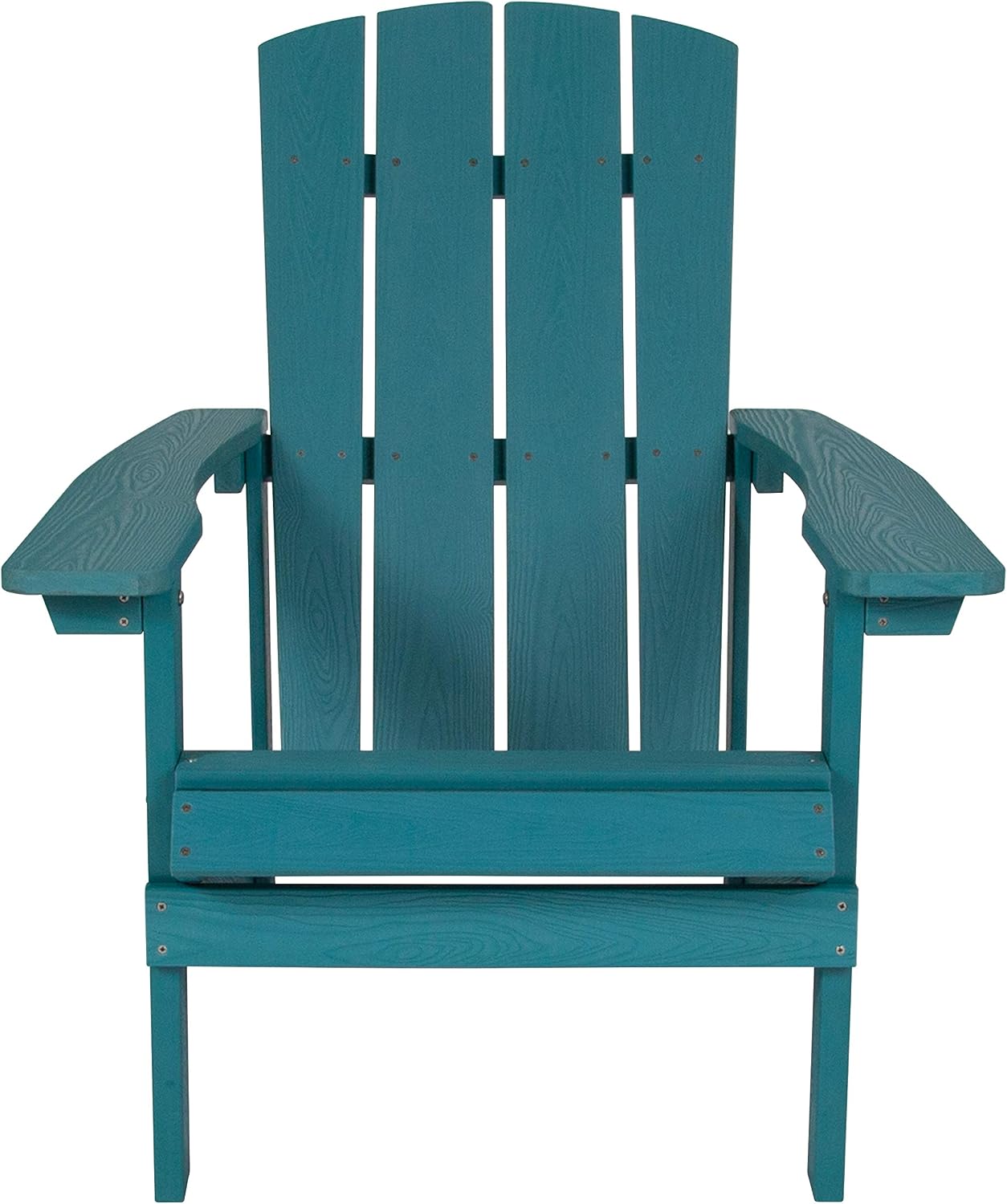 Flash Furniture Charlestown Poly Resin Adirondack Chair - Sea Foam - All Weather - Indoor/Outdoor - Set of 2