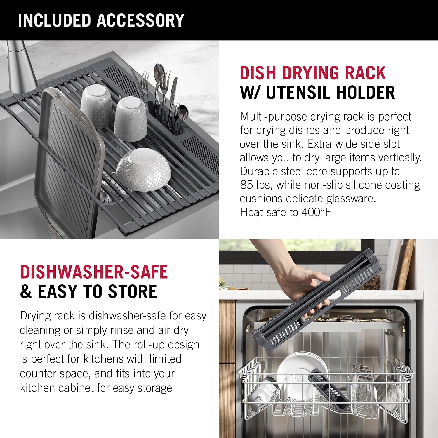 DELTA FAUCET Delta Lenta 30-inch Retrofit Farmhouse Apron Front 16 Gauge Stainless Steel Single Bowl Kitchen Sink for Undermount/Drop-In Installation with Accessories, 95J132-T30S-SS