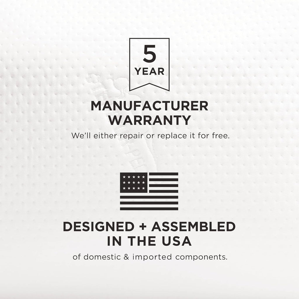 TEMPUR-Pedic TEMPUR-Symphony Pillow, Standard-2-Pack, Standard, White 2 Count