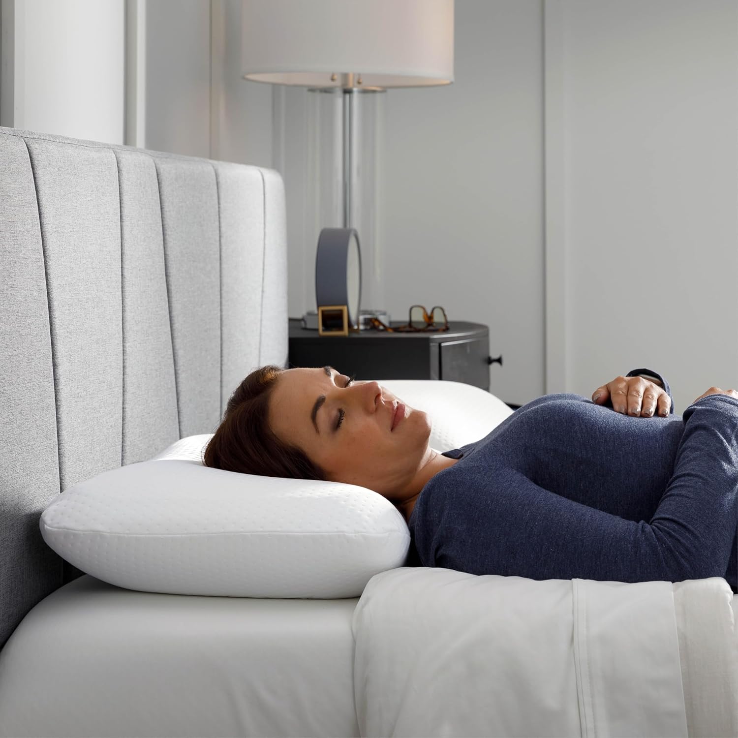 TEMPUR-Pedic TEMPUR-Symphony Pillow, Standard-2-Pack, Standard, White 2 Count