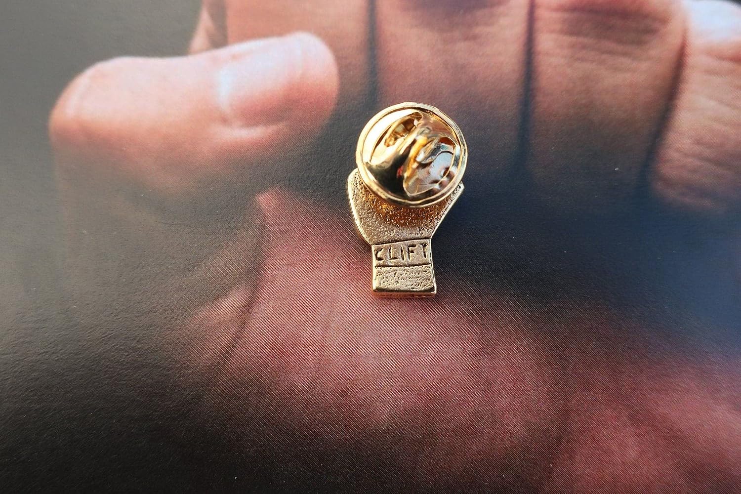 Jim Clift Design Civil Rights Gold Lapel Pin