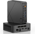 C3 Mini PC Intel Core i3 5005U, 8GB 1600MHz DDR3L RAM 512GB SSD, Dual HDMI, USB3.2 Type A, USB-C/WiFi/BT 5.0, Business Office Mini Computer, Installed Windows 10(Cannot Upgraded)