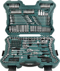 Brüder Mannesmann 215-piece socket wrench set 1/4' 3/8' 1/2' | M98430