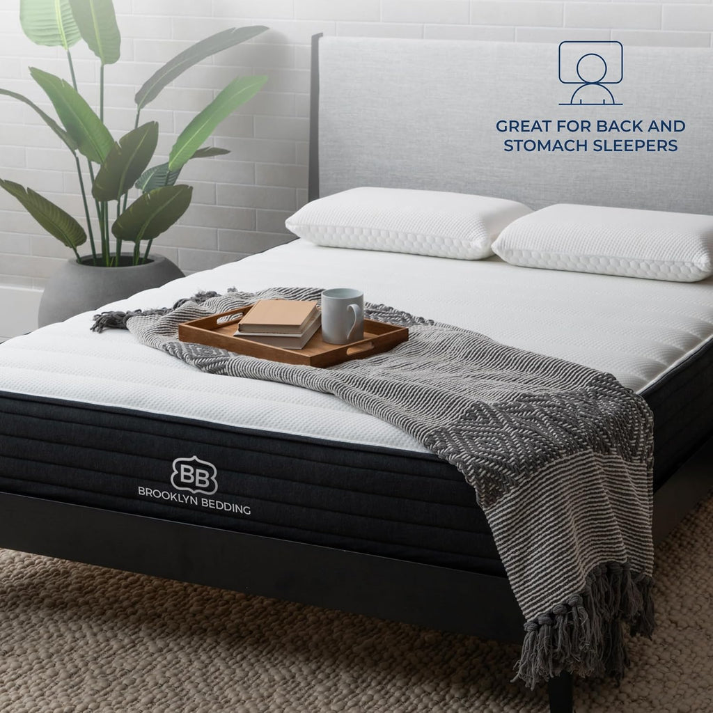 Brooklyn Bedding Select 10' Gel Memory Foam Hybrid Mattress, Twin