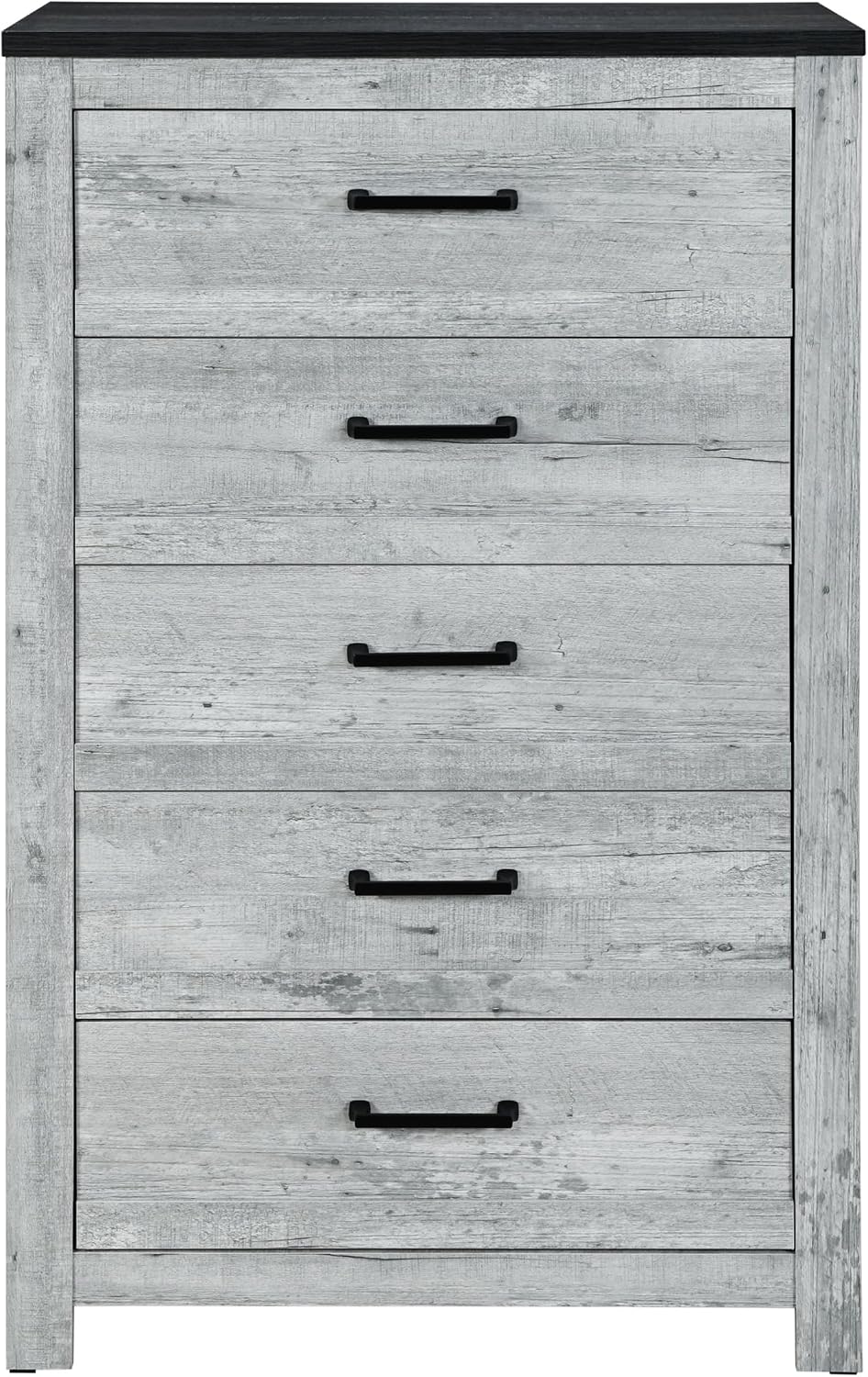 Kicks Grey WASH 5PC Full Bedroom Set