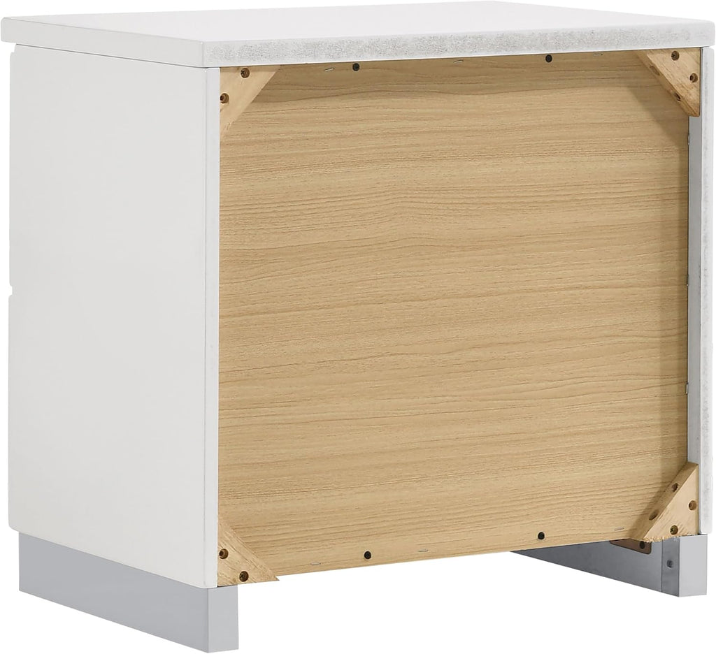 White High Gloss 4 Full Bedroom Set
