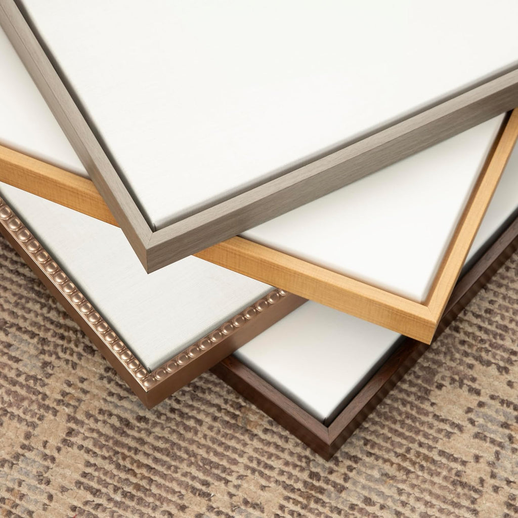 Kate and Laurel Sylvie Blank Framed Canvas Wall Art; 31.5x41.5 Natural; Modern Empty Canvas for Paint-Your-Own Art; Ready to Paint Premium Canvas Already Framed