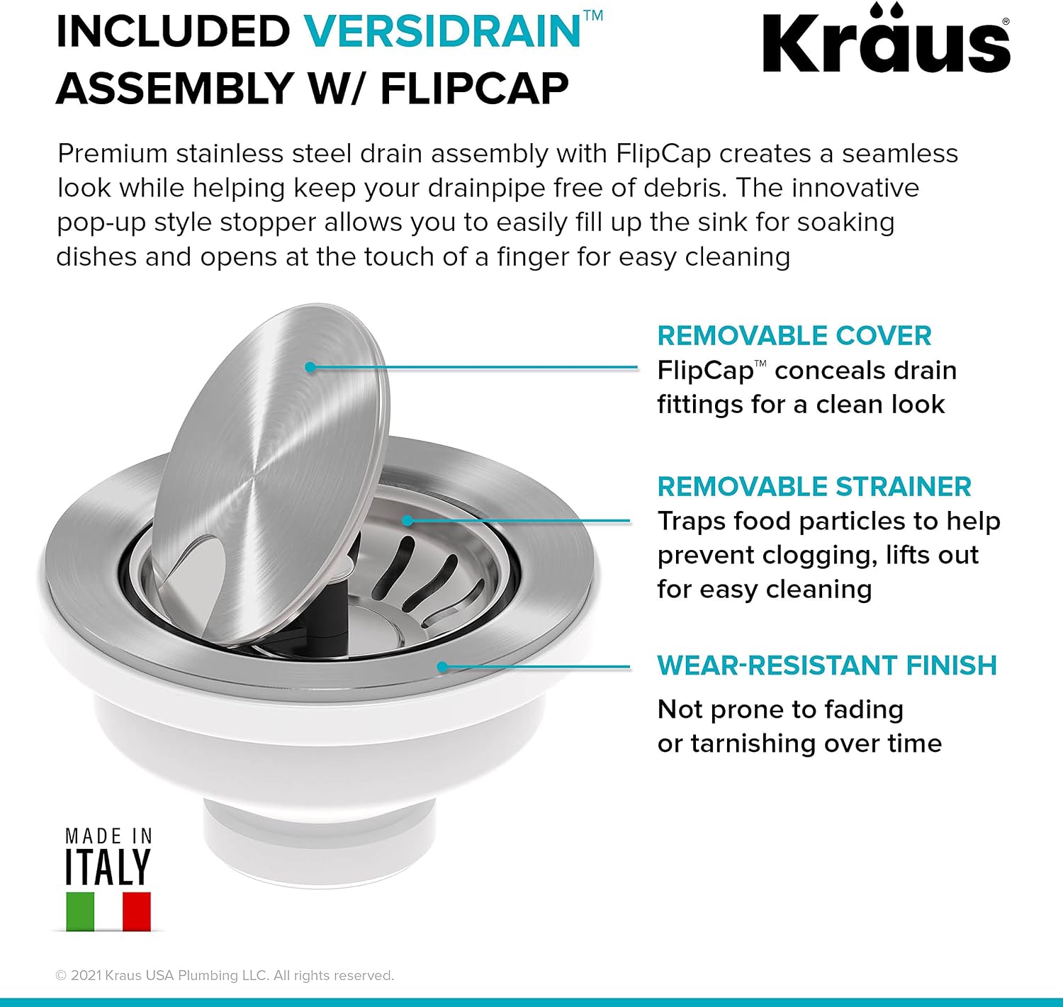 KRAUS Bellucci 30' in. Undermount Workstation Granite Kitchen Sink in Metallic Black with Accessories, KGUW2-30MBL