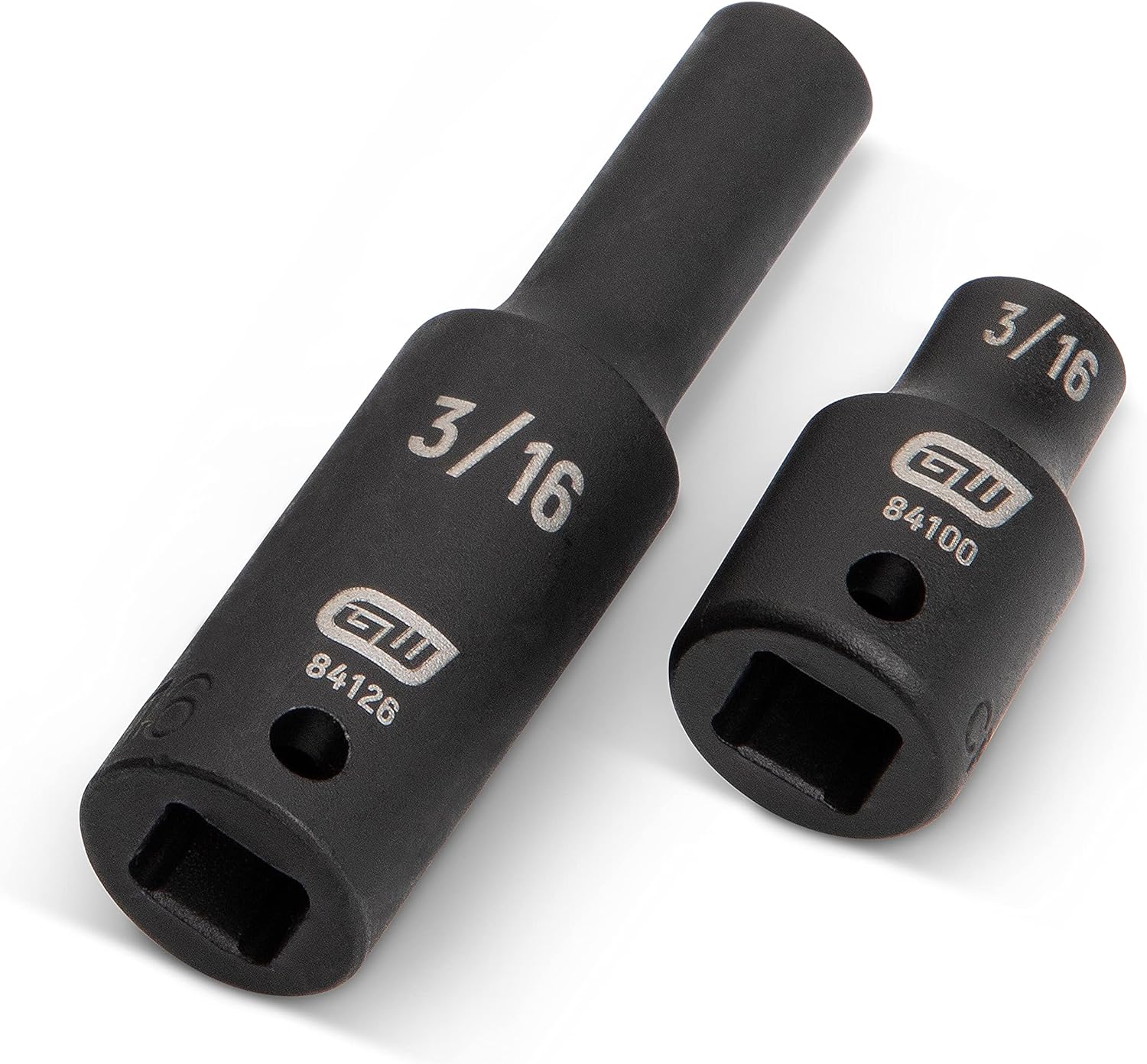 GEARWRENCH 48 Pc. 1/4' Drive 6 Pt. Impact Socket Set, Standard & Deep, SAE/Metric - 84902 (Pack of 5)