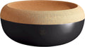 Emile Henry Made in France Large Fruit & Vegetable Storage Pantry Bowl, 14.1 inch diameter, Black Truffle