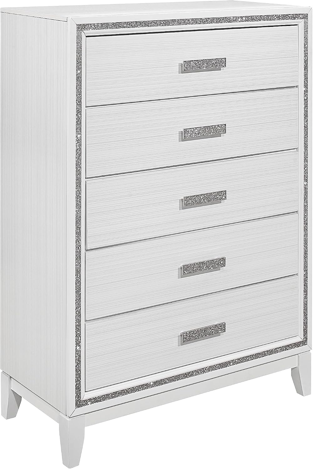 White 5PC Full Bedroom Set