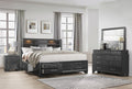 Grey 5pc Full Bedroom Set