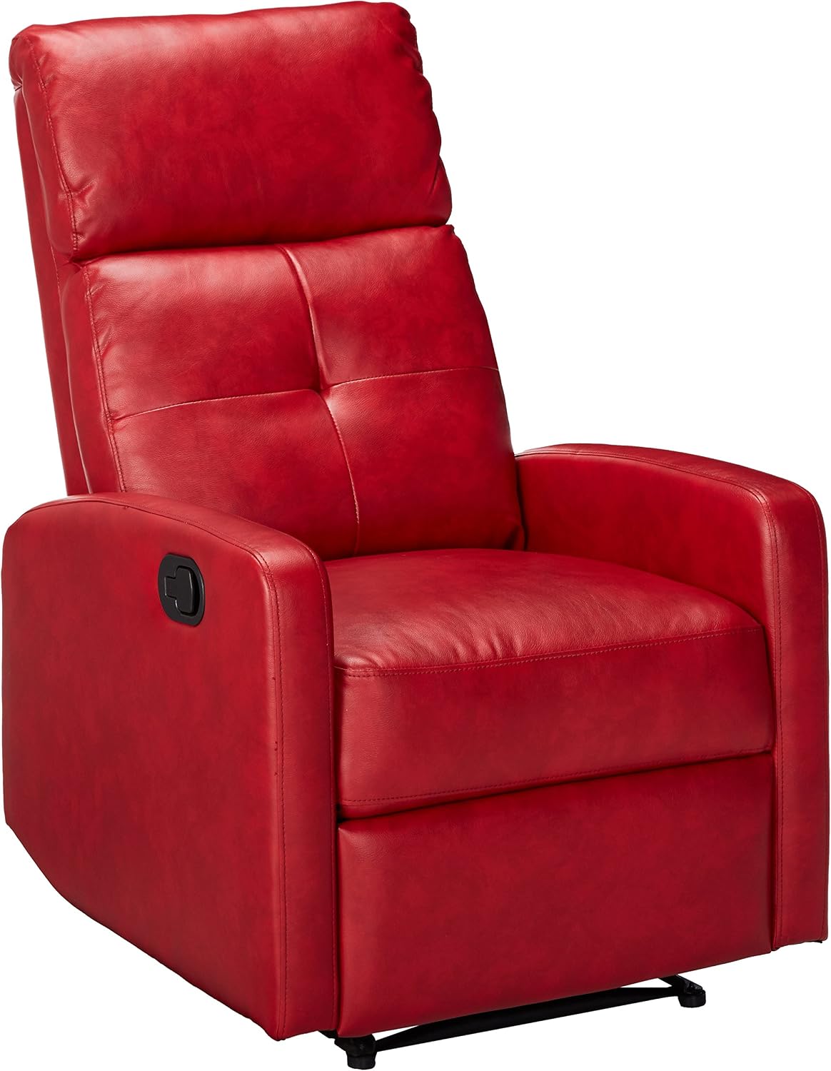 Christopher Knight Home Samedi PU Recliner, Oxblood Red