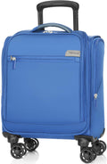 Verage Carry On Underseat Luggage with Wheels & USB Port, 14 Inch Wheeled Spinner Bag Carry-on Luggages for Airlines, Lightweight Suitcase Men Women, Pilots and Crew (14-Inch Compact Underseat)
