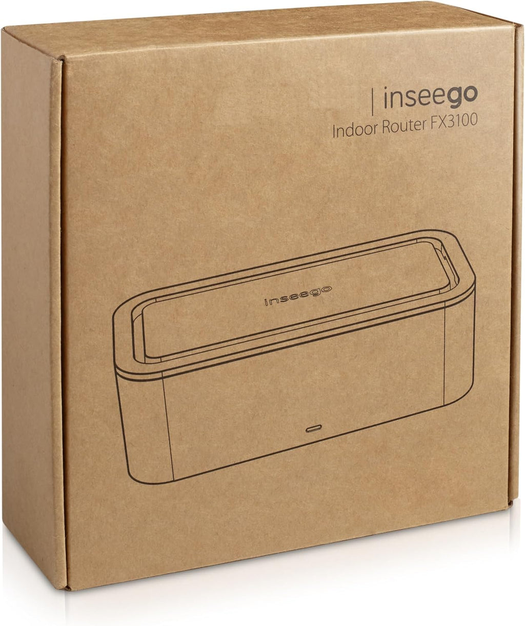Inseego Wavemaker FX3100 Dual Sim 5G Router - for Business or Home, Dual-Band Wi-Fi 6, 64 Devices, 2X LAN/WAN Ports, USB-C 3.1,Enterprise Grade Security W/Le'Mak Cable Tie Kit
