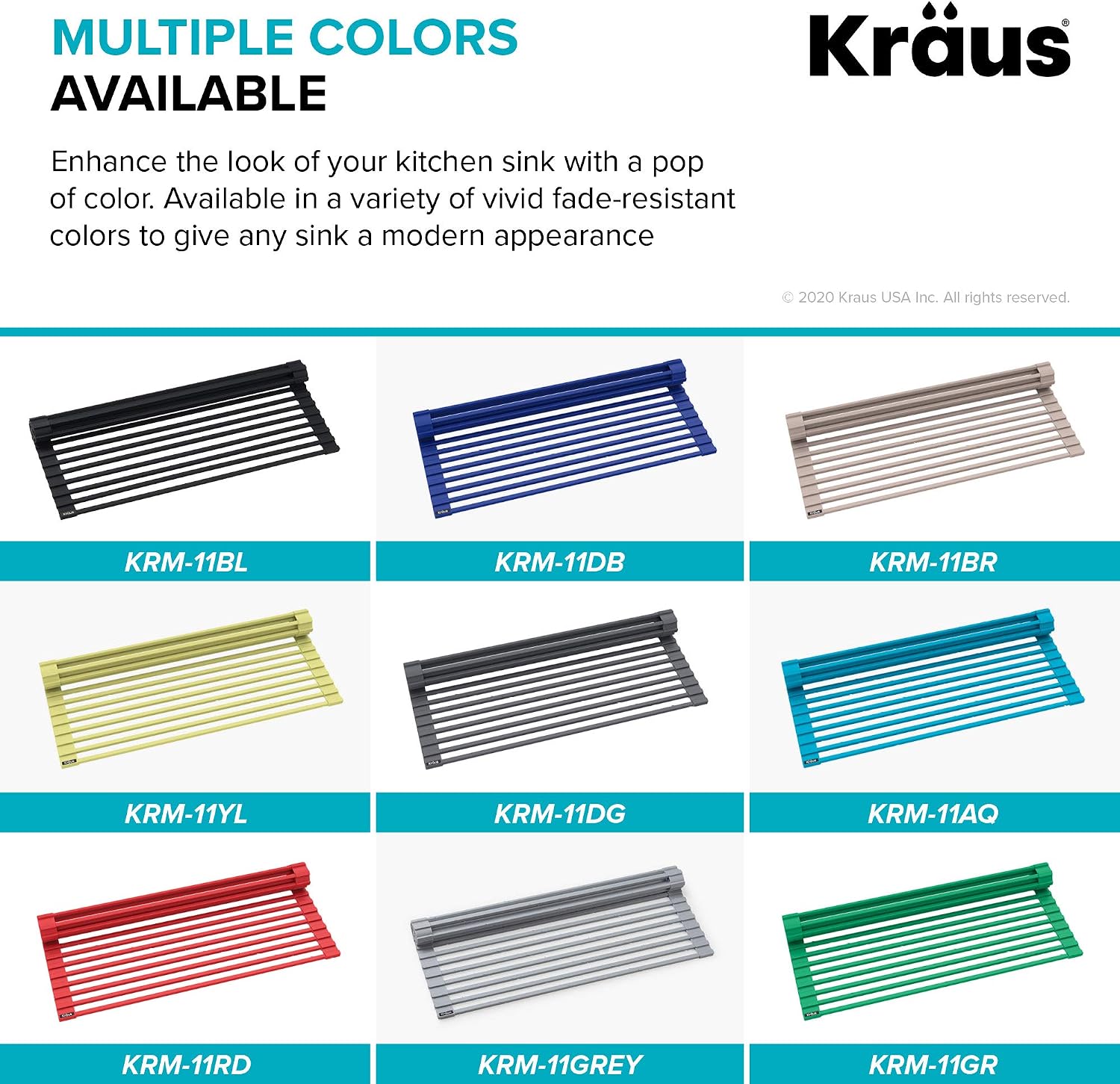 Kraus Kore 30-Inch Farmhouse Workstation with In Sink Dish Drying Rack, Stainless Steel Kitchen Sink, KWF410-30