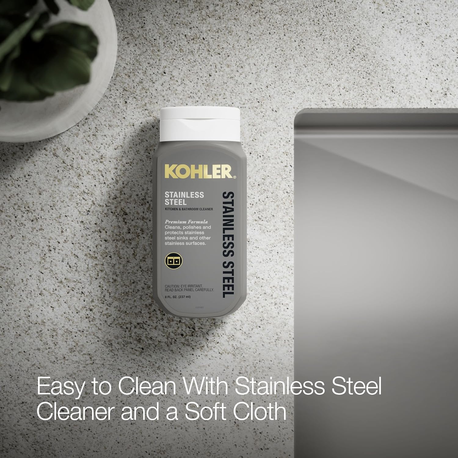 KOHLER Strive 29-1/2' Undermount Double-Bowl Kitchen Sink, Includes Accessories, 16-Gauge Stainless Steel, SilentShield® Sound Absorption, K-33154-NA