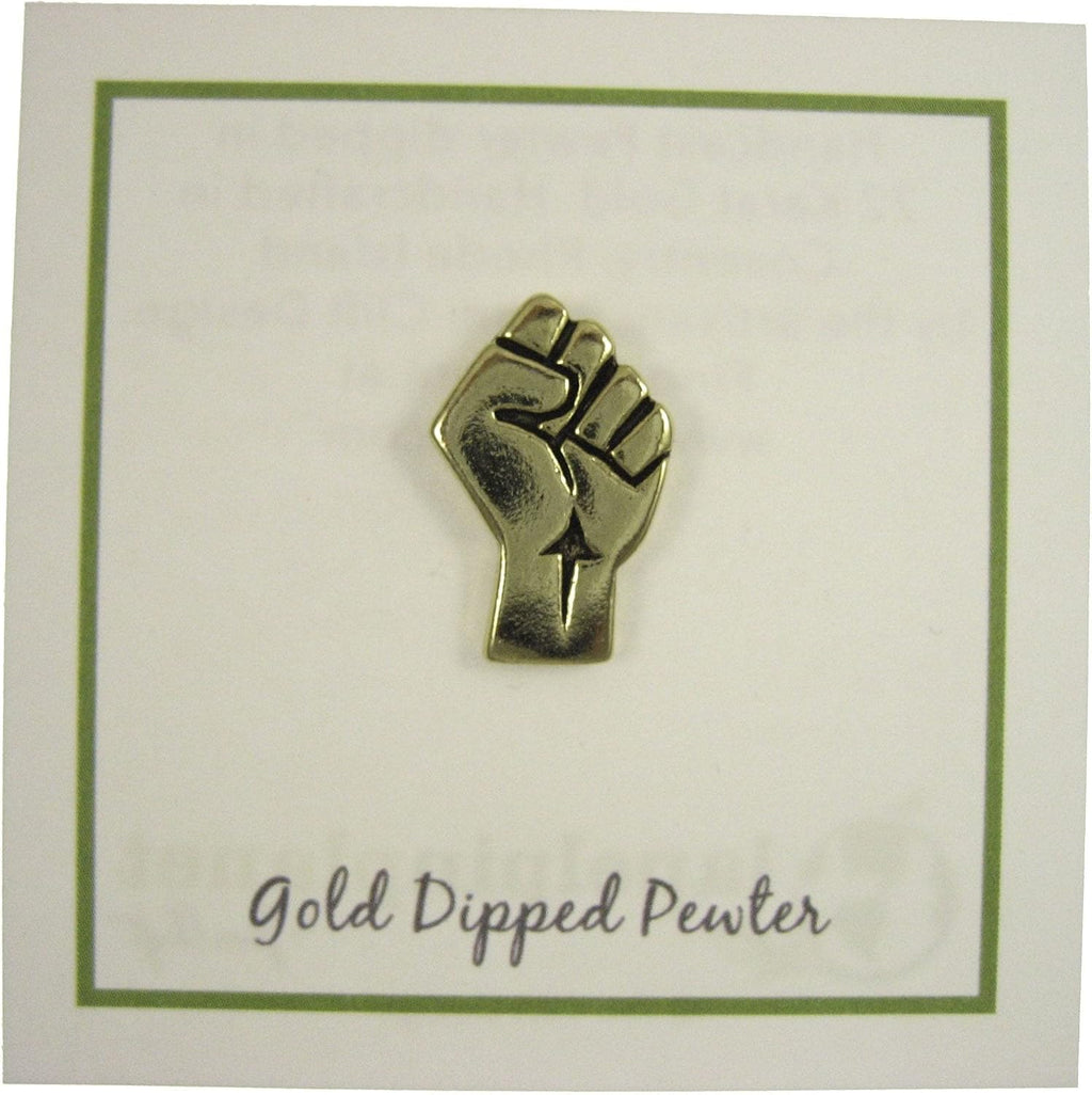 Jim Clift Design Civil Rights Gold Lapel Pin