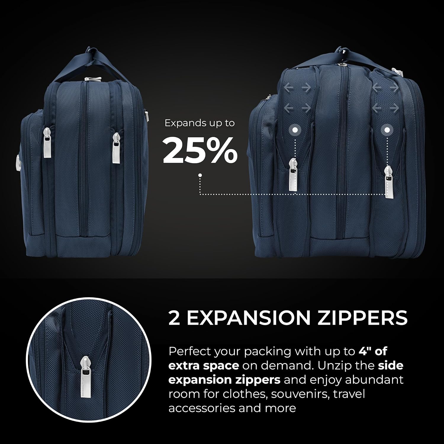 Briggs & Riley Travel Duffel Bag - Weekender & Overnight Luggage for Women & Men, Softside Bag