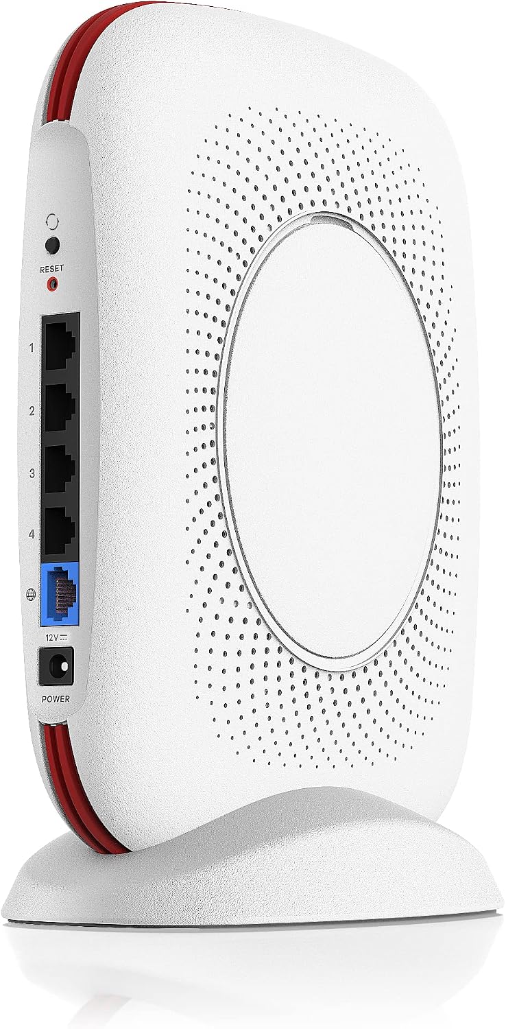 Zyxel Secure Cloud-Managed Router with AXE5400 Tri-Band WiFi Subscription-Free Network Security, Manageable via Nebula APP/Ideal for Small Office/Small Branch. [SCR 50AXE]