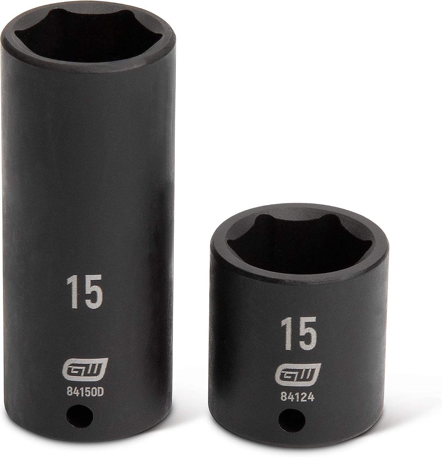 GEARWRENCH 48 Pc. 1/4' Drive 6 Pt. Impact Socket Set, Standard & Deep, SAE/Metric - 84902 (Pack of 5)