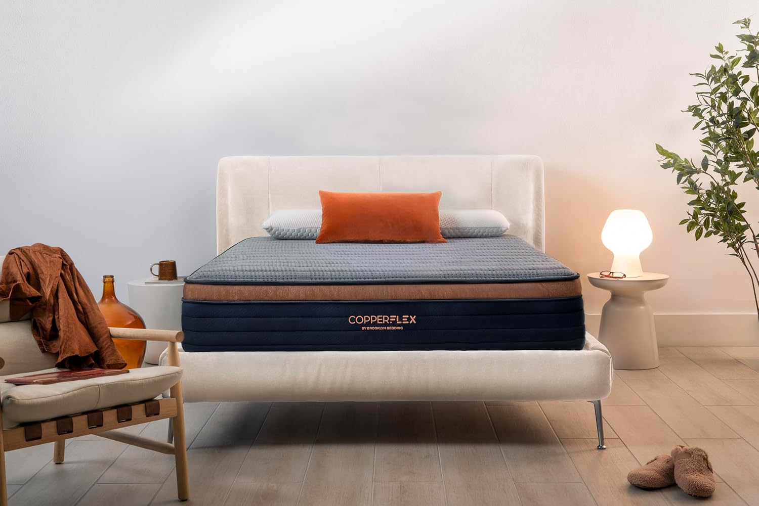 Brooklyn Bedding CopperFlex 12' Foam Mattress with Zoned Foam