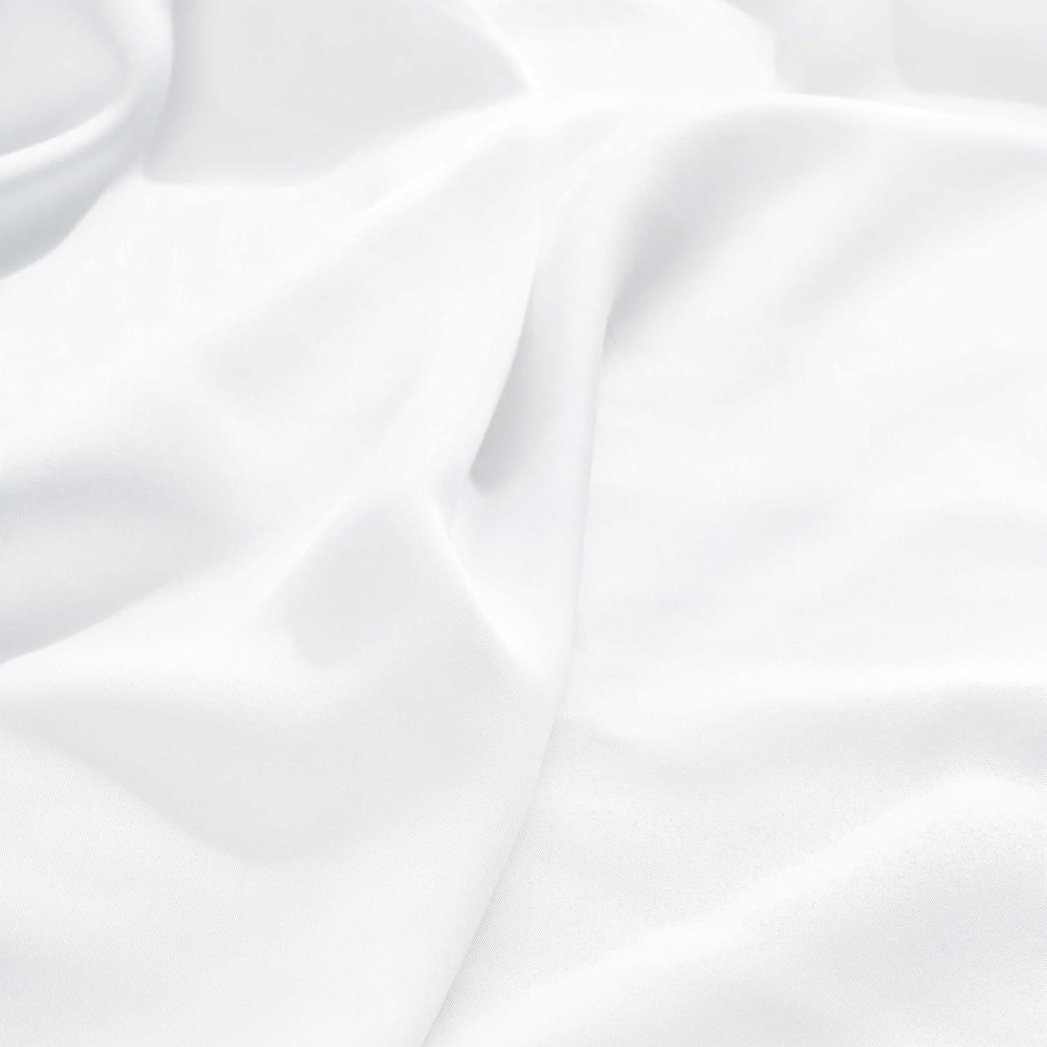 Superior Modal from Beechwood 300-Thread Count Solid Deep Pocket Sheet Set, King, White, 4-Piece SetxSuperior