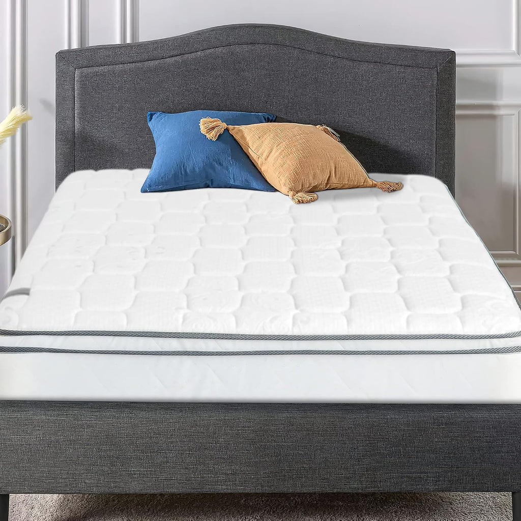 Nutan, 9-Inch Meduim Plush Eurotop Innerspring Mattress, Twin XL