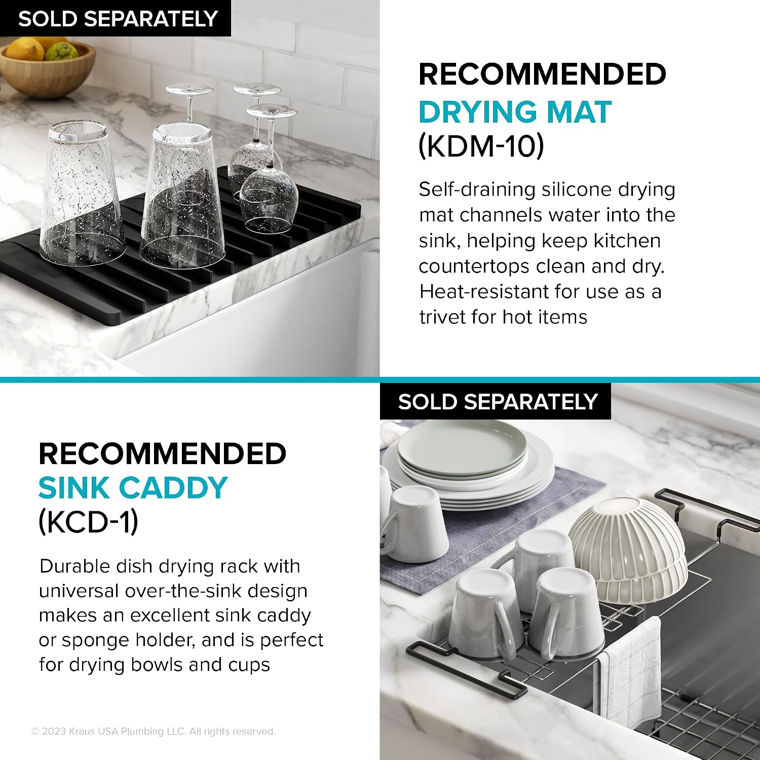 KRAUS Kore Workstation 33-inch Farmhouse Apron Front 16 Gauge Black Stainless Steel Single Bowl Kitchen Sink in PVD Gunmetal Finish with Accessories, KWF210-33/PGM
