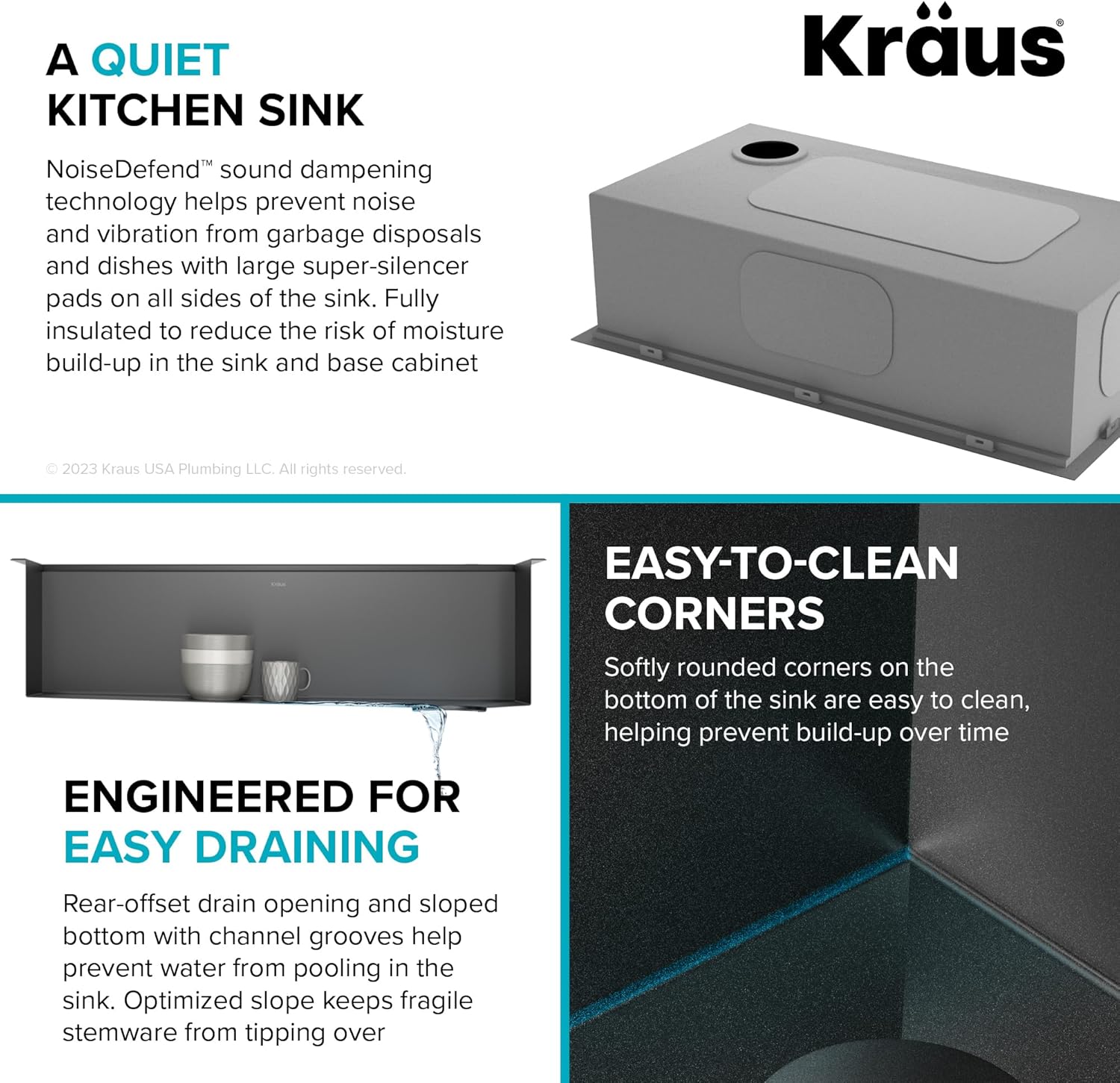 KRAUS Kore Workstation 33-inch Top Mount Drop-In 16 Gauge Black Stainless Steel Single Bowl Kitchen Sink in PVD Gunmetal Finish with Accessories, KWT310-33/PGM