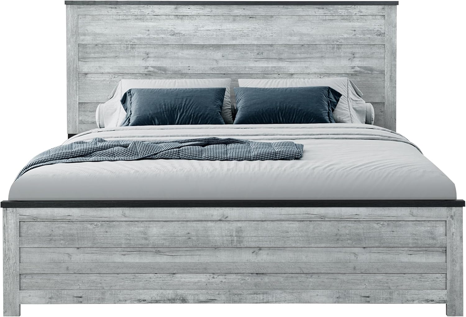 Kicks Grey WASH 5PC Full Bedroom Set