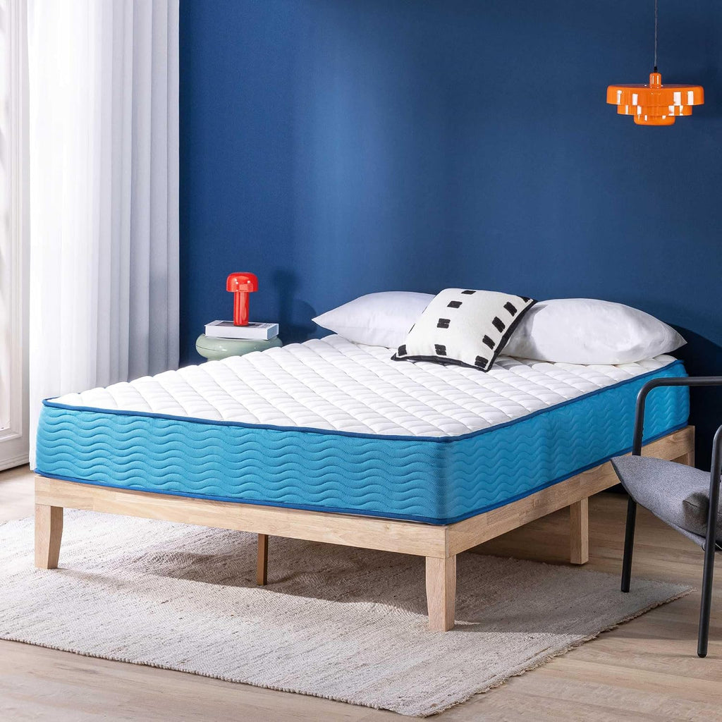 Best Price Mattress 10 Inch Hybrid Mattress, Tight Top, Supportive Foam, Pocketed Coils, Certified Safe Foams & Fabric, Mattress in a Box, King