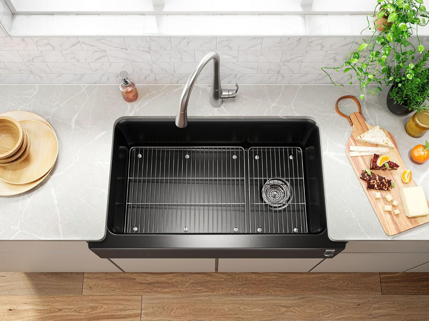 Cairn Undermount Single-bowl Farmhouse Kitchen Sink