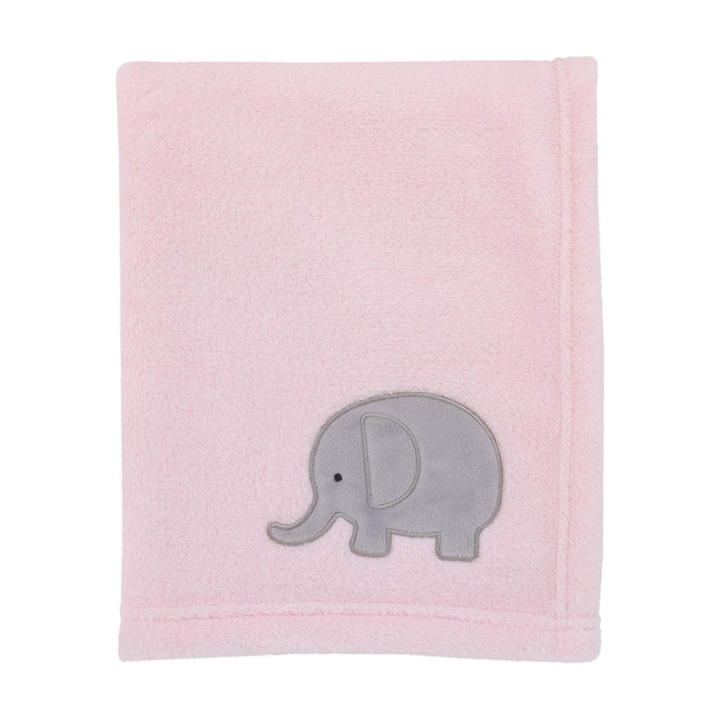 NoJo Dreamer - Pink/Grey Elephant 8 Piece Comforter Set