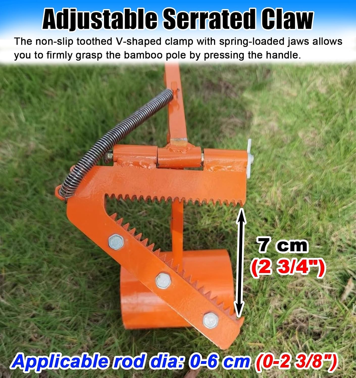 Sapling Puller Tool Stand up Heavy Duty, Weeding Puller Remover Tool Long Handle,Uprooting Weeder for Thorns w/Large Root Systems