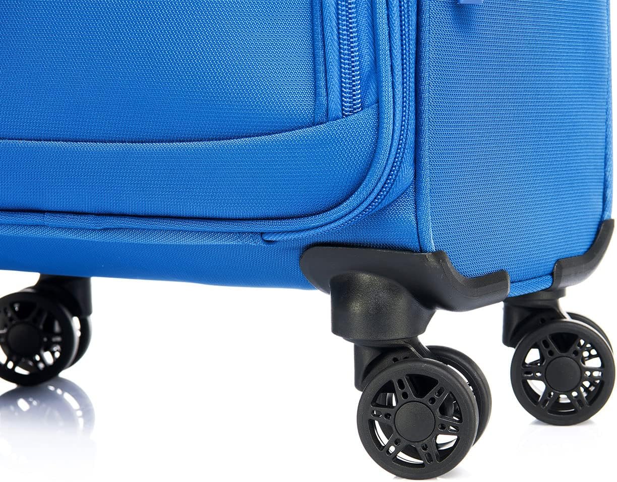 Verage Carry On Underseat Luggage with Wheels & USB Port, 14 Inch Wheeled Spinner Bag Carry-on Luggages for Airlines, Lightweight Suitcase Men Women, Pilots and Crew (14-Inch Compact Underseat)