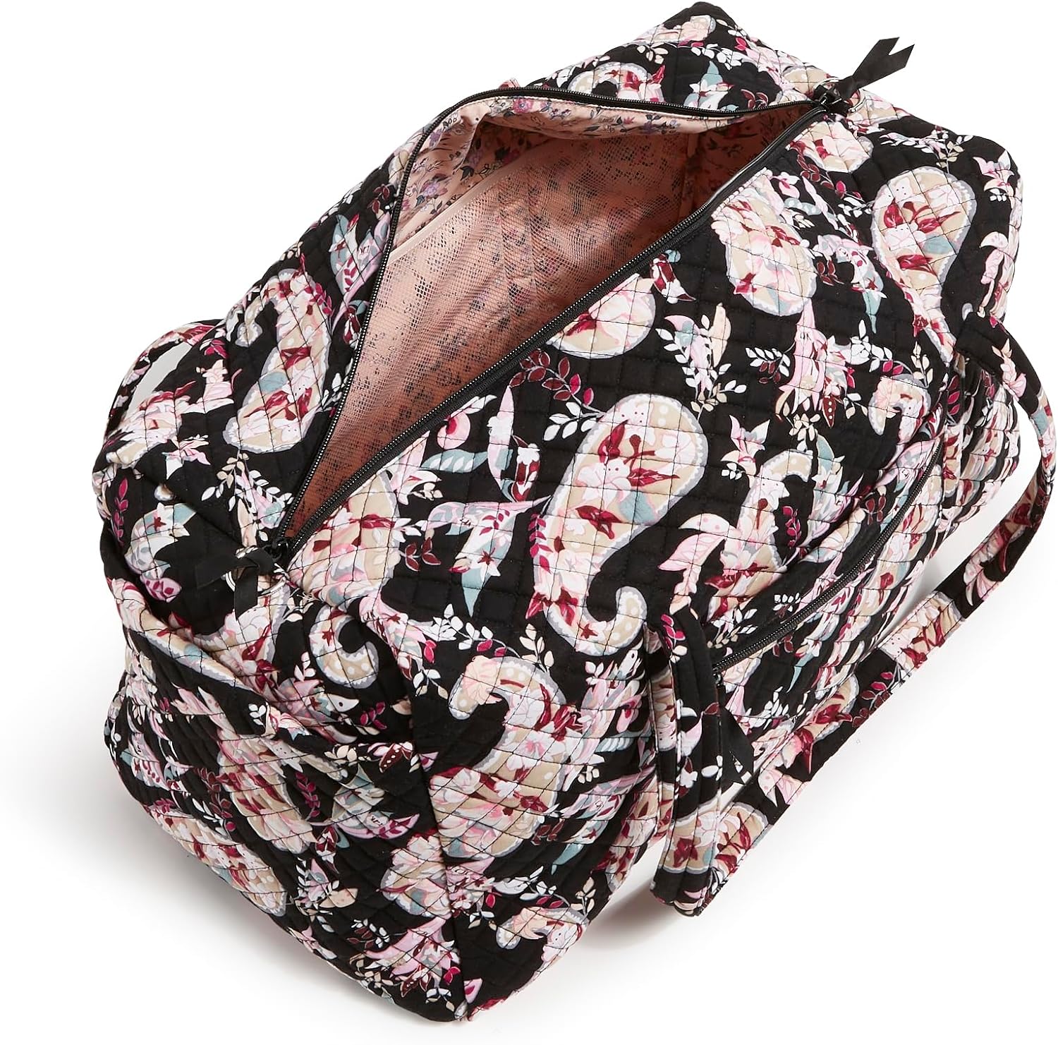 Vera Bradley Women's Cotton Large Travel Duffel Bag, Botanical Paisley, One Size
